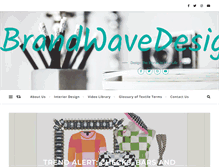 Tablet Screenshot of brandwavedesign.com